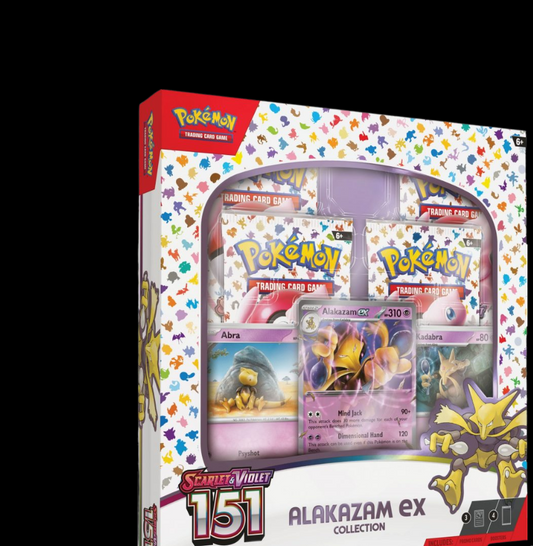 Pokémon Scarlet & Violet 151 Alakazam EX Collection