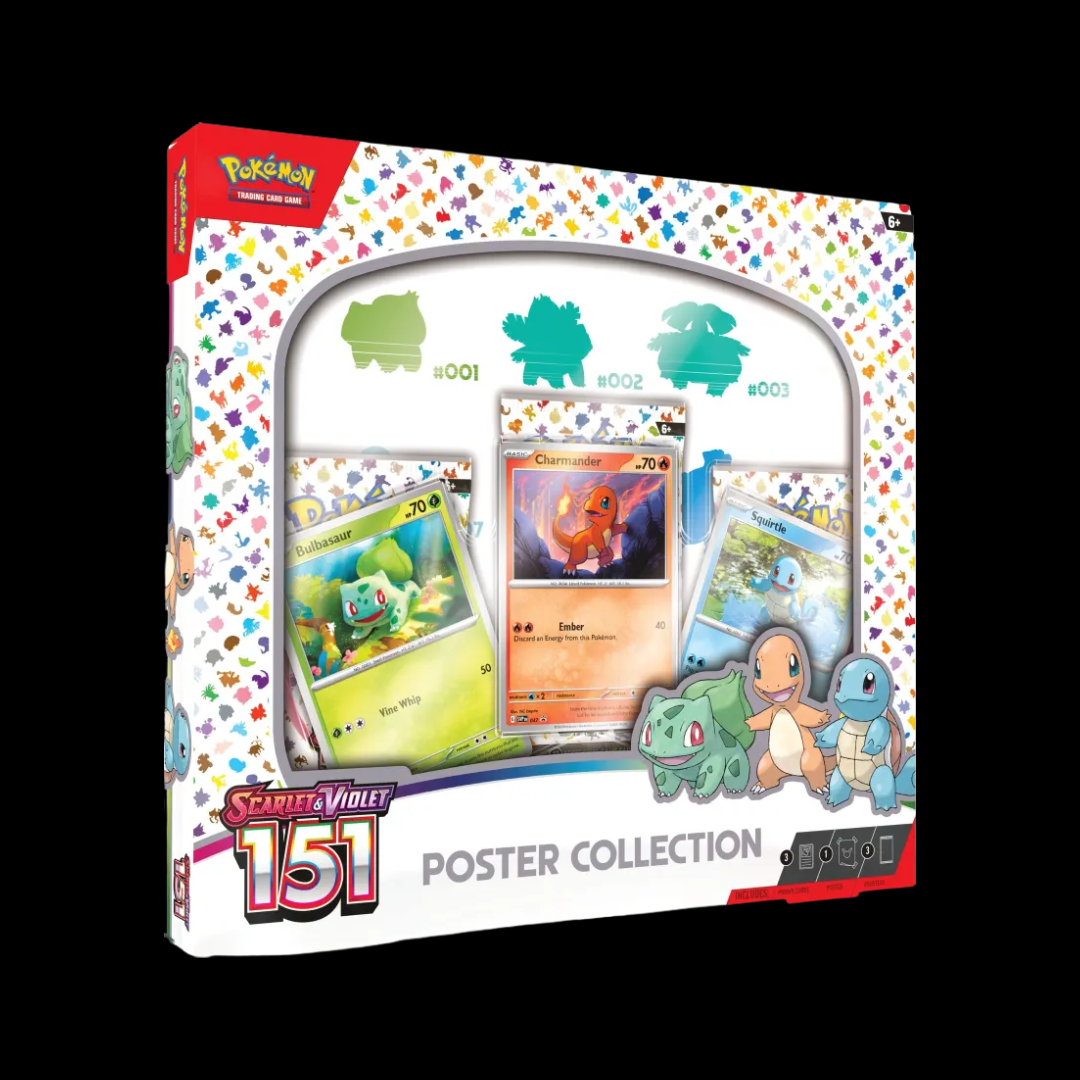 Pokémon Scarlet & Violet 151 Poster Collection (CASE 6PS)