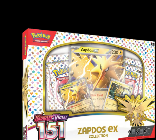 Pokémon Scarlet & Violet 151 Zapdos EX Collection