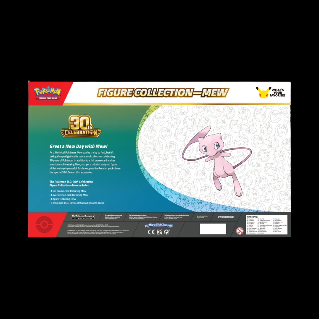 Pokémon TCG: 30th Celebration Figure Collection Mew