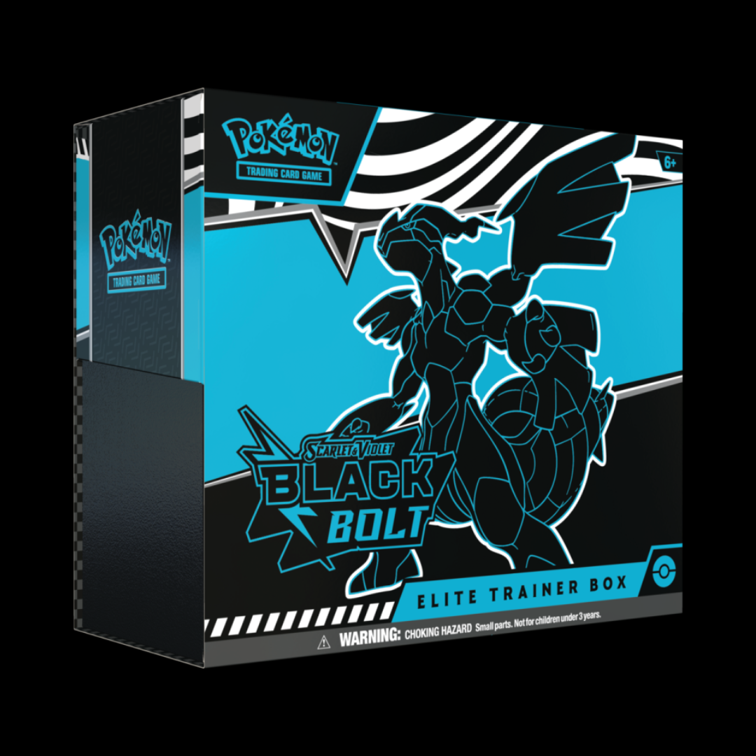 Pokémon Black Bolt & White Flare Elite Trainer Box Case