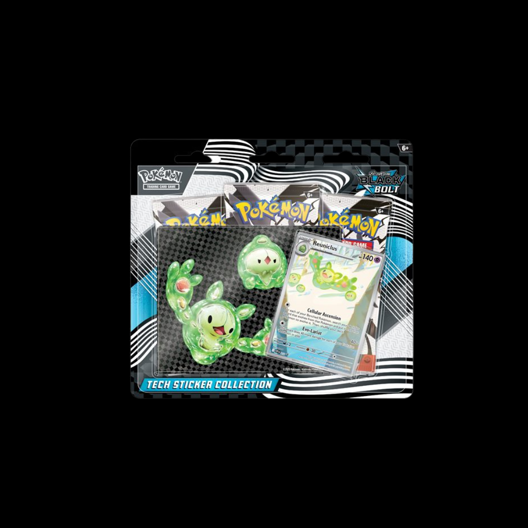 Pokémon Scarlet & Violet Black Bolt & White Flare Sticker Collection