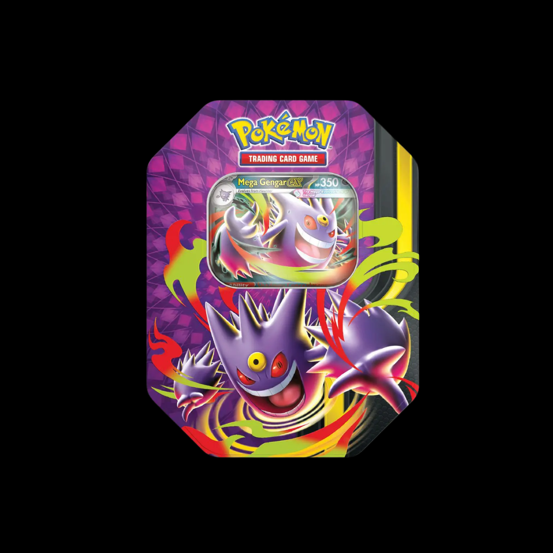 Pokémon TCG: Mega Gengar Moonlit EX Tin