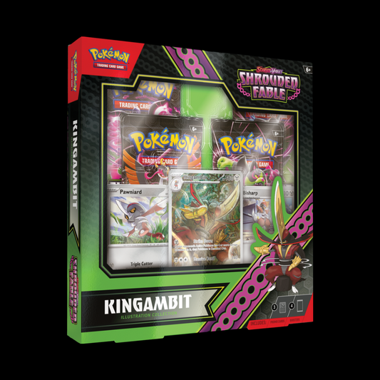 Pokémon Scarlet & Violet Shrouded Fable Illustration Rare Collection Kingambit