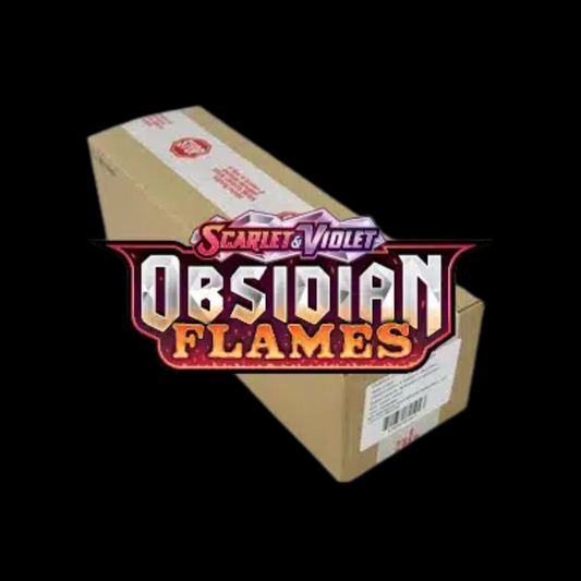 Pokémon Scarlet & Violet Obsidian Flames Booster Box Case