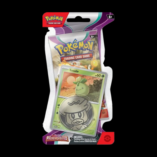 Pokémon Scarlet & Violet Paldea Evolved Checklane Blister
