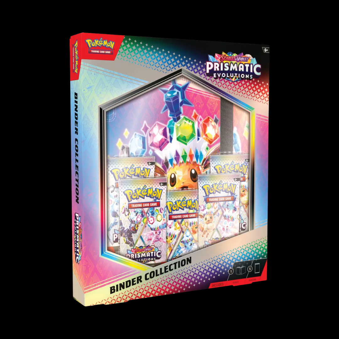 Pokémon Scarlet & Violet Prismatic Evolutions Binder Collection