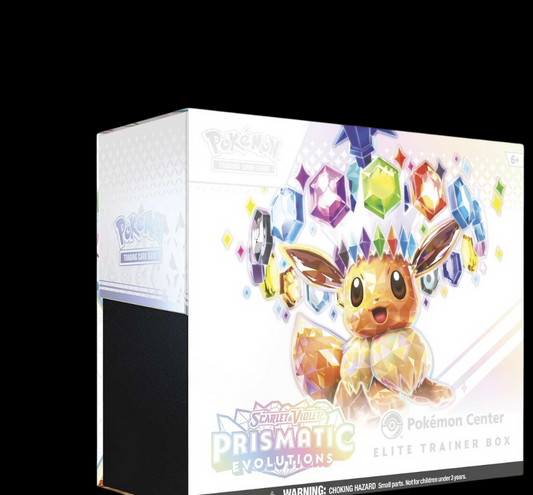 Pokémon Prismatic Evolutions Pokémon Center Elite Trainer Box