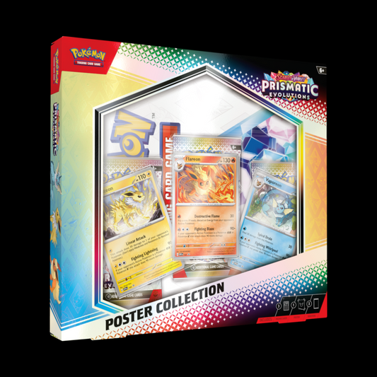 Pokémon Scarlet & Violet Prismatic Evolutions Poster Collection