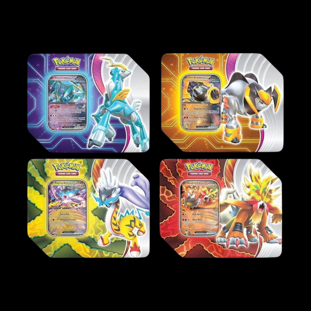 Pokémon TCG: Paradox Destinie US Tin Case