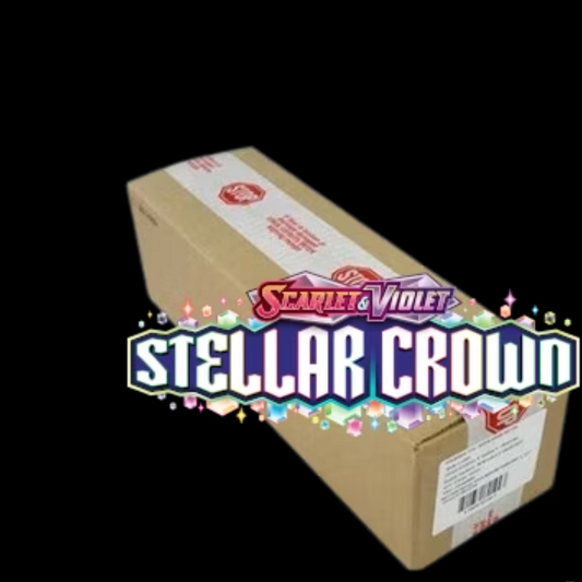 Pokémon Stellar Crown 6 Booster Box Case