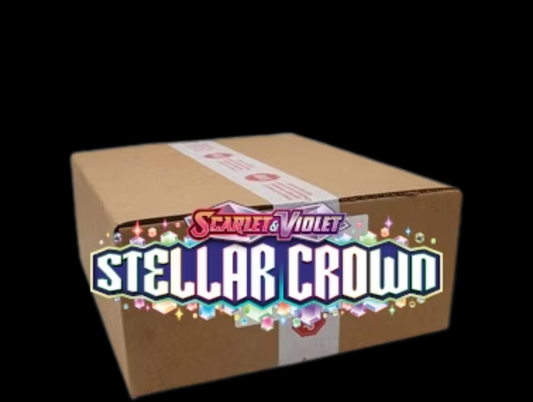 Pokémon Stellar Crown 10 Elite Trainer Box Case