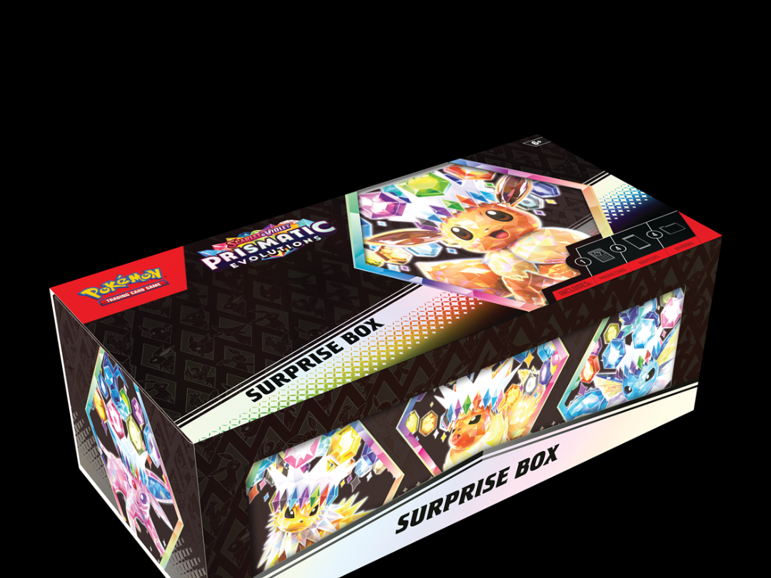 Pokémon Scarlet & Violet Prismatic Evolutions Surprise Box