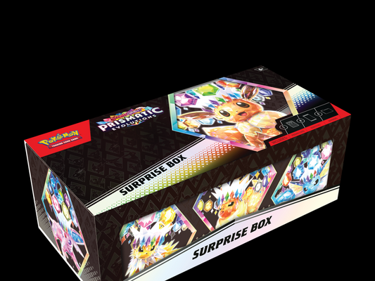 Pokémon Scarlet & Violet Prismatic Evolutions Surprise Box