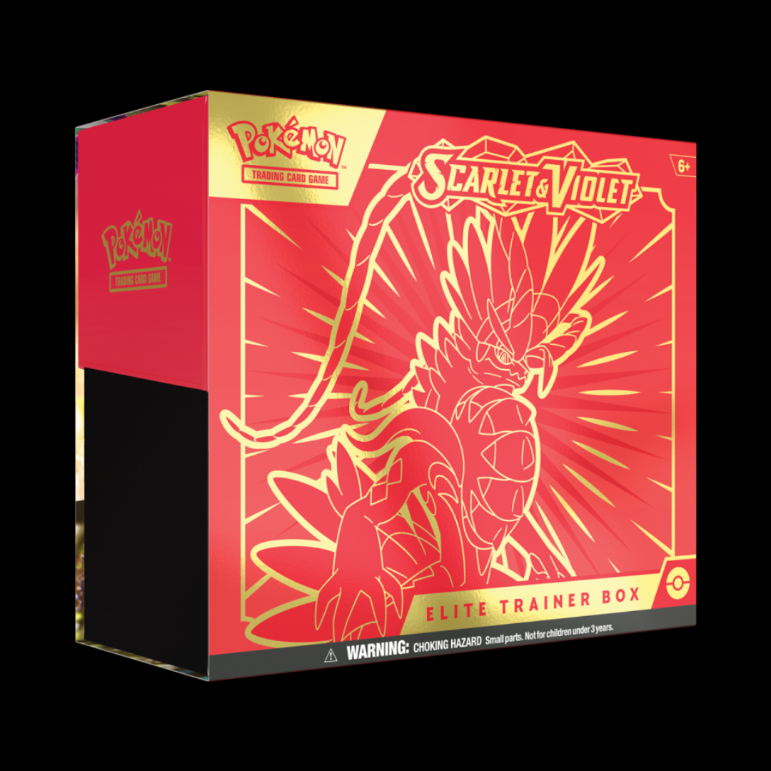 Pokémon Scarlet & Violet Elite Trainer Box Koraidon & Miraidon