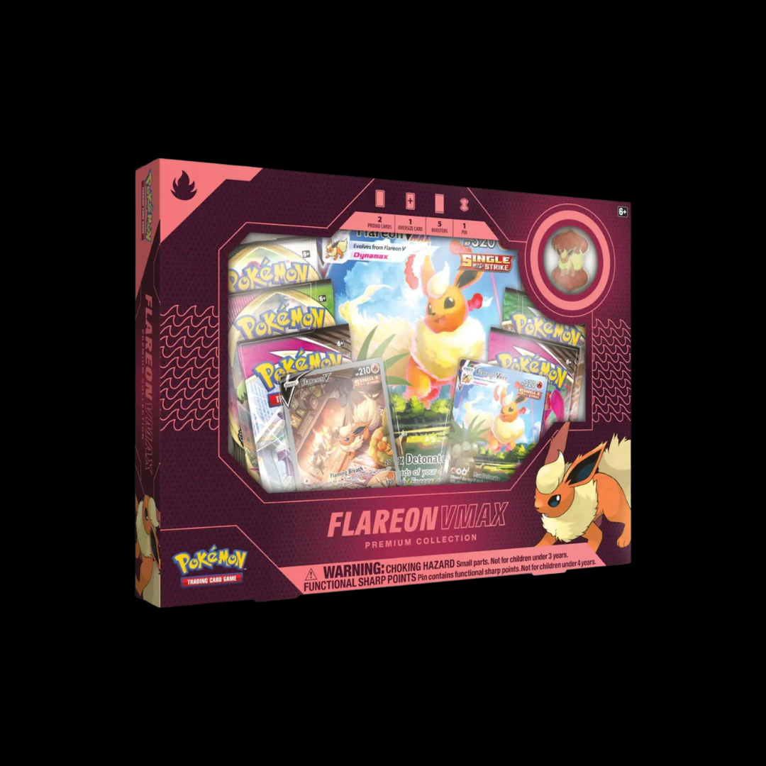 Pokémon TCG: Flareon VMAX Premium Collection