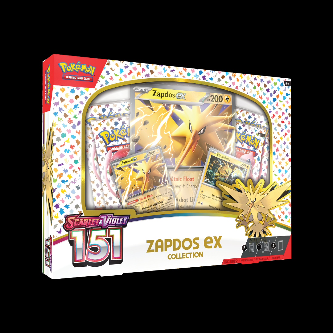 Pokémon Scarlet & Violet 151 Zapdos EX Collection