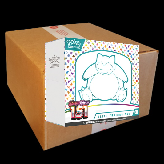 Pokémon Scarlet & Violet 151 Elite Trainer Box Case