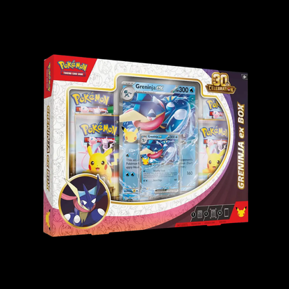 Pokémon TCG: 30th Celebration Greninja ex Box