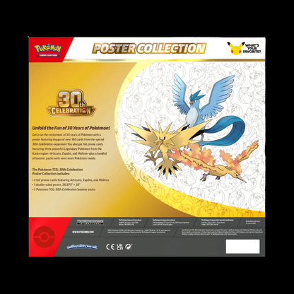 Pokémon TCG: 30th Celebration Poster Collection