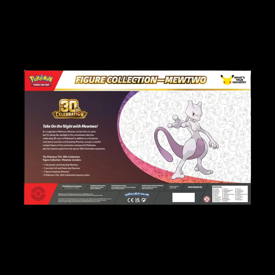 Pokémon TCG: 30th Celebration Figure Collection Mewtwo