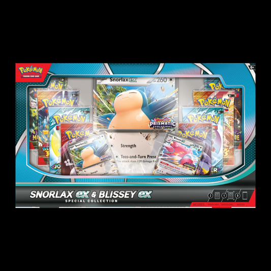 Pokemon Scarlet & Violet Snorlax ex & Blissey ex Special Collection Box
