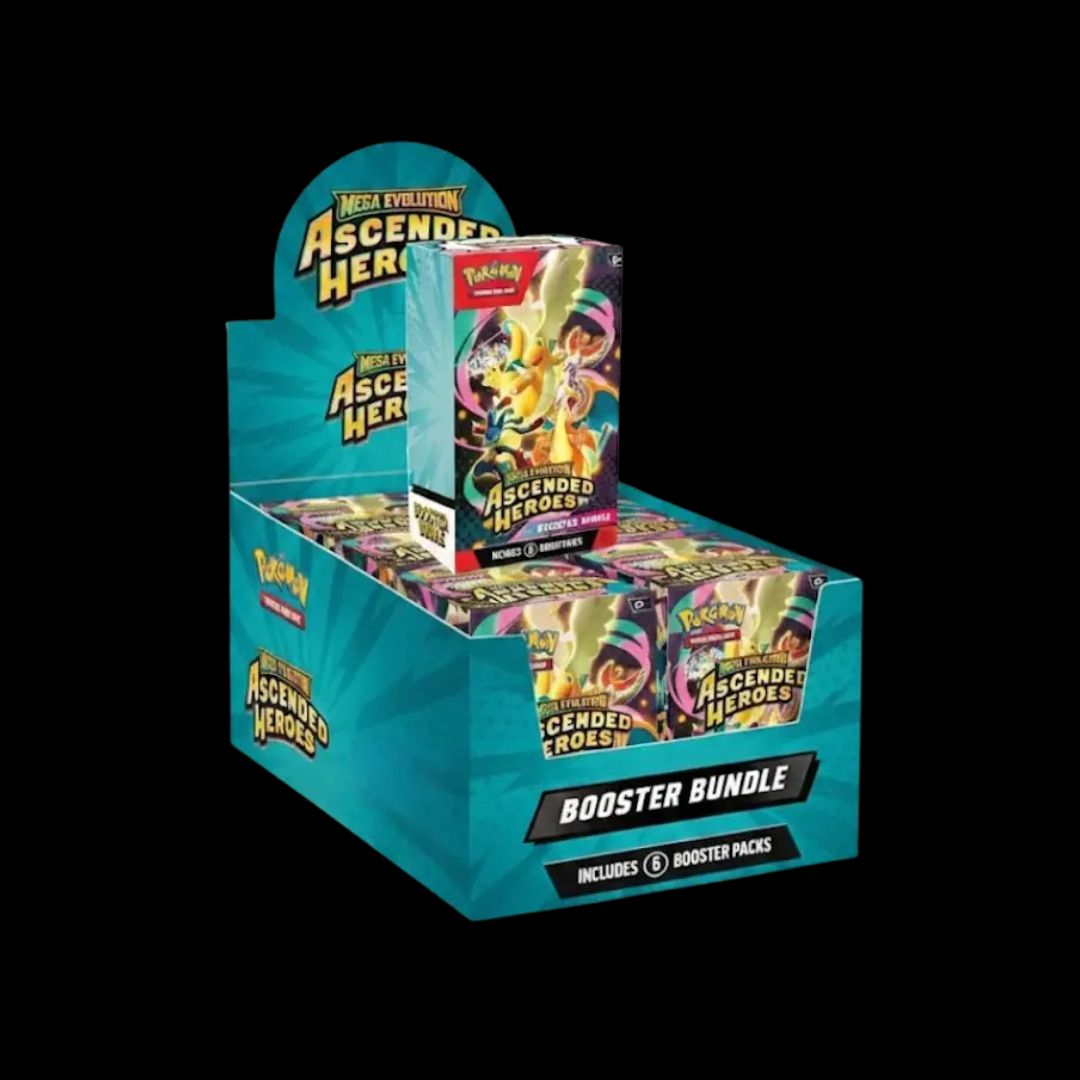 Pokémon TCG: Ascended Heroes Booster Bundle Display