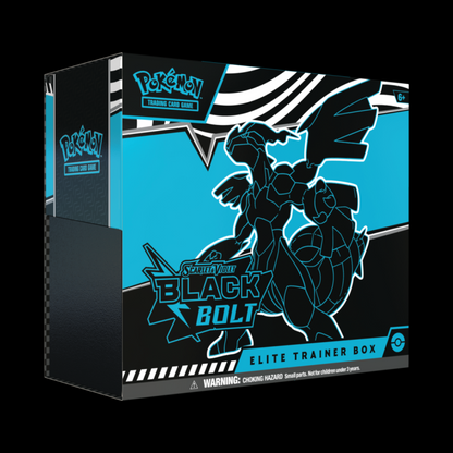 Pokémon Black Bolt & White Flare Elite Trainer Box Case