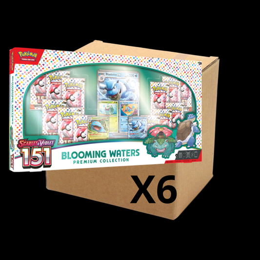Pokémon 151 Blooming Waters Premium Collection (CASE 6PS)