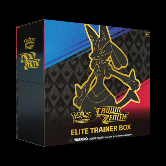 Pokémon Sword & Shield Crown Zenith Elite Trainer Box