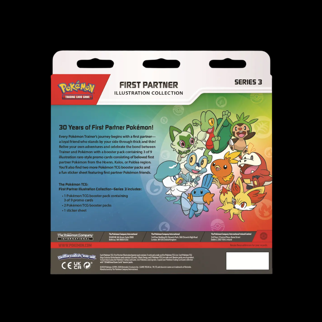 Pokémon TCG: First Partner Illustration Collection Series 3