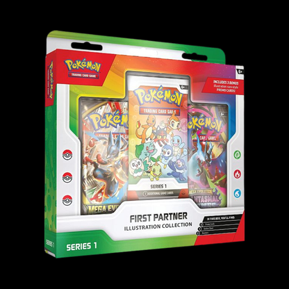 Pokémon TCG: First Partner Illustration Collection Series 1 Case