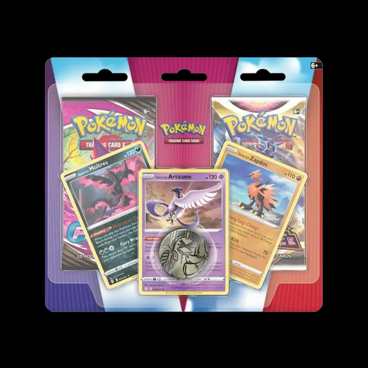 Pokemon TCG Booster 2-pack (Galarian Moltres, Articuno & Zapdos)