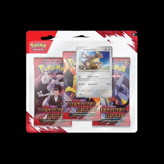 Pokémon Destined Rivals: Kangaskhan 3-Pack Blister