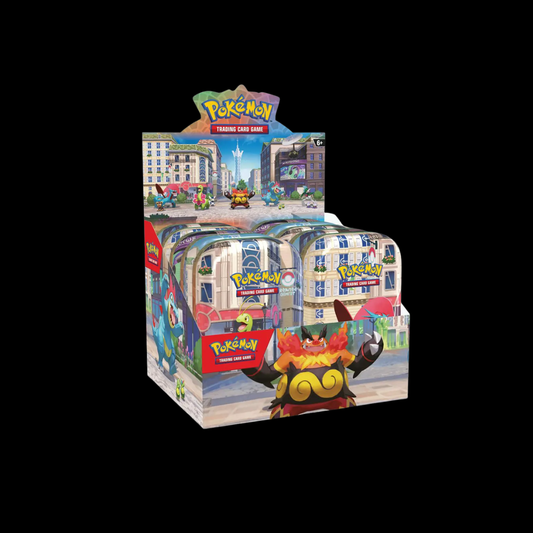 Pokémon TCG: Lumiose City Mini Tin Display