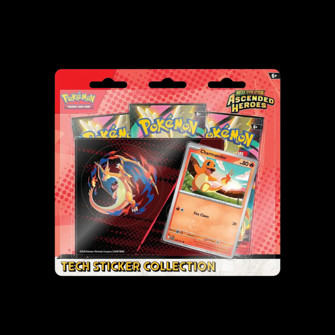 Pokémon TCG: Ascended Heroes Tech Sticker Collection Charmander