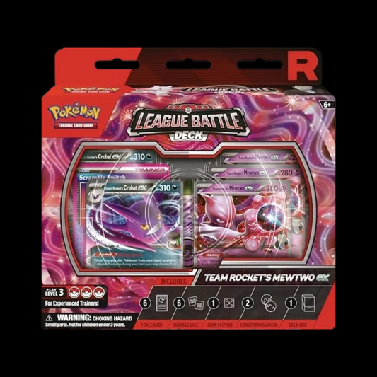 Pokémon TCG: Team Rocket’s Mewtwo Ex League Battle Deck