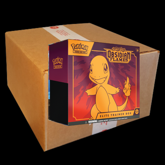 Pokémon Scarlet & Violet Obsidian Flames Elite Trainer Box Case