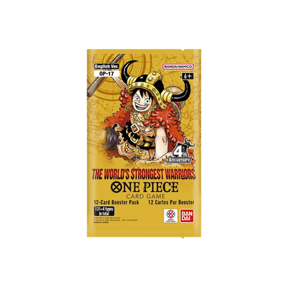 One Piece TCG: The World’s Strongest Warriors OP17 Booster Box