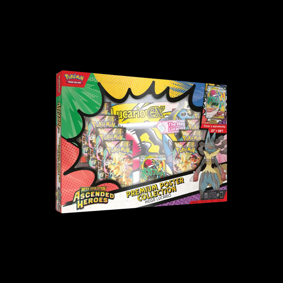Pokémon TCG: Ascended Heroes Premium Poster Collection