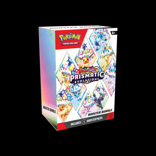 Pokémon Scarlet & Violet Prismatic Evolutions Booster Bundle