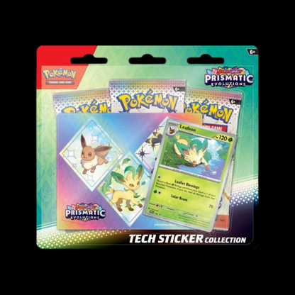 Pokémon TCG: Scarlet & Violet Prismatic Evolutions Tech Sticker Collection