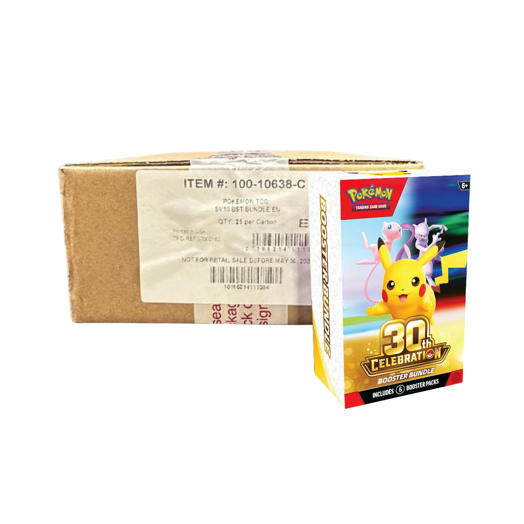 Pokémon TCG: 30th Celebration Booster Bundle Case