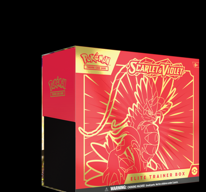 Pokémon Scarlet & Violet Elite Trainer Box Koraidon & Miraidon