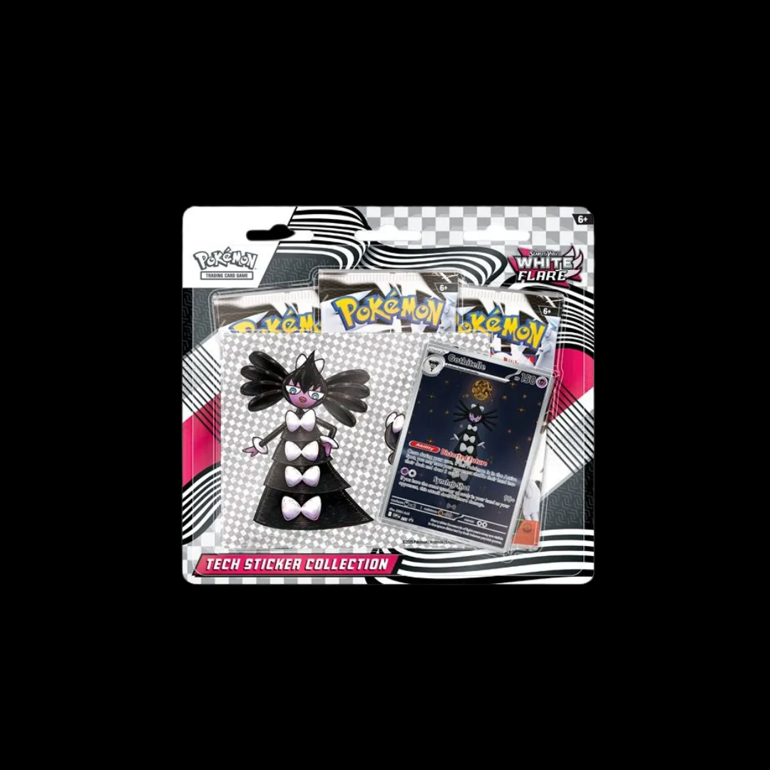 Pokémon Scarlet & Violet Black Bolt & White Flare Sticker Collection