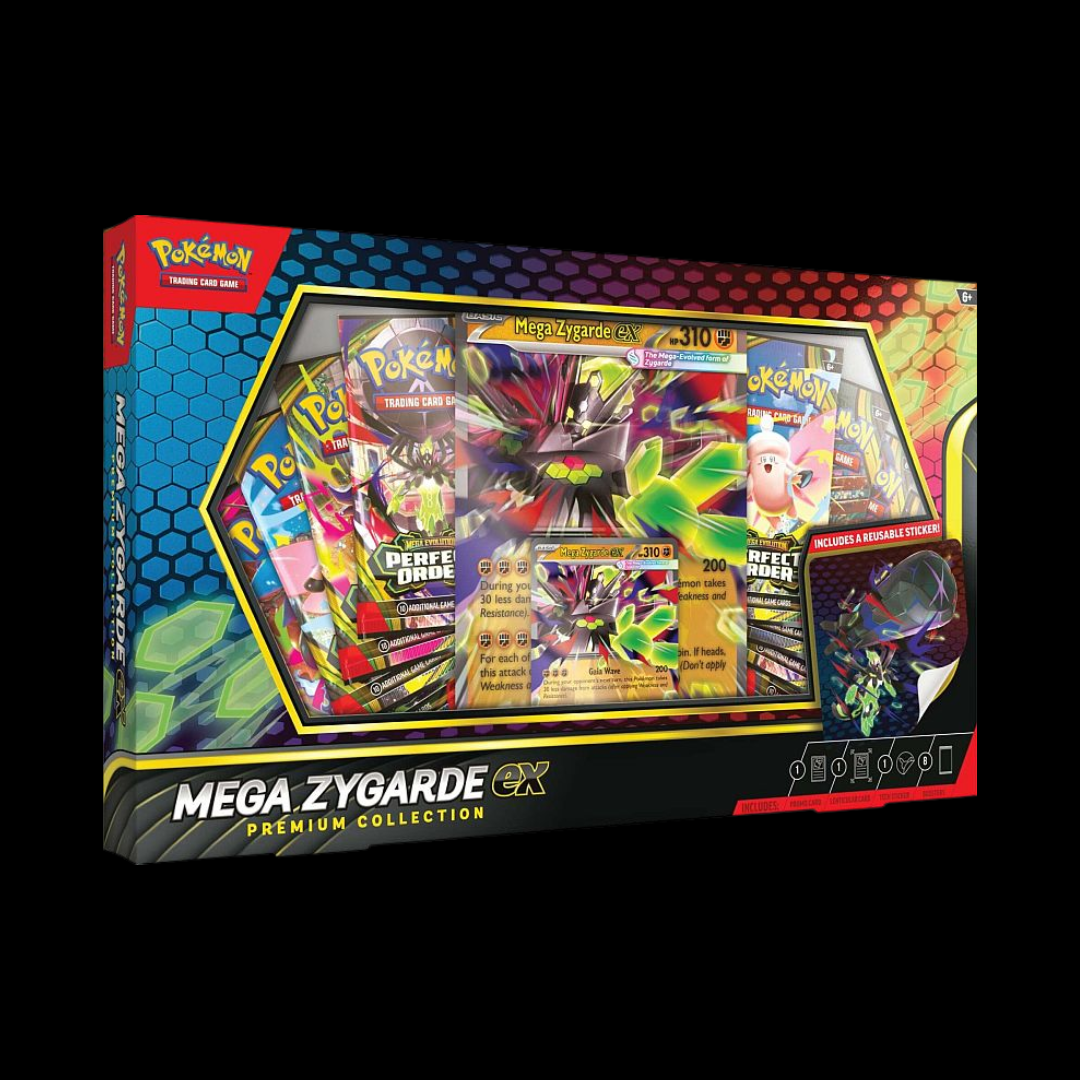 Pokémon TCG: Mega Zygarde Premium ex Box